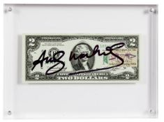 Warhol, Andy: Zwei-Dollar-Banknote, 1976