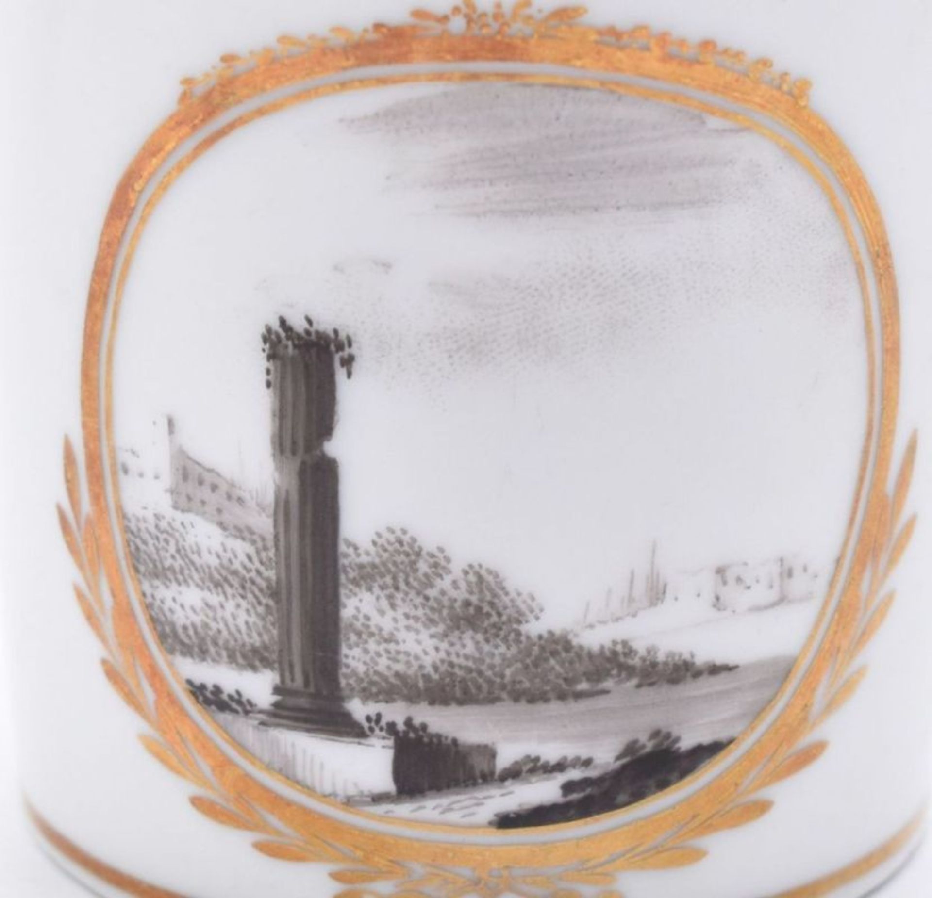 Tasse und Untertasse, Rauenstein, um 1800 - Bild 6 aus 6