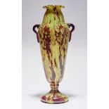 Große Vase "Marbrines", Verreries Schneider, Epinay-sur-Seine - 1922-24
