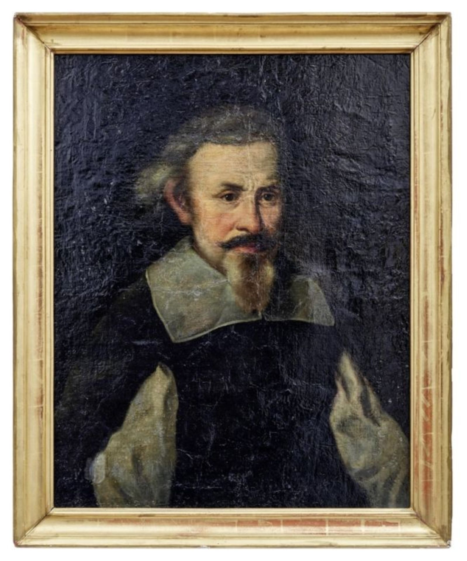 Bildnis eines älteren Herren mit Spitzbart, Niederländischer Meister des 17. Jahrhunderts