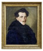 Bildnis Graf Ferdinand von Brühl, Dresdner Portraitmaler des 19. Jahrhunderts