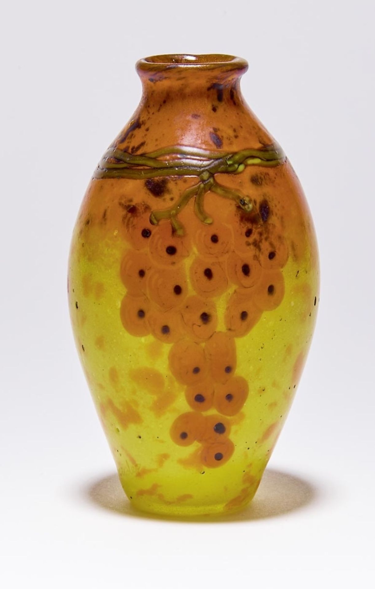 Vase "Groseilles", Verreries Schneider, Epinay-sur-Seine - 1920-24