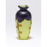 Kleine Vase aus der Serie "Vases Bijoux", Verreries Schneider, Epinay-sur-Seine - 1921-23