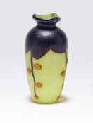 Kleine Vase aus der Serie "Vases Bijoux", Verreries Schneider, Epinay-sur-Seine - 1921-23