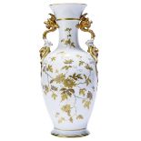 Vase mit Drachenhenkeln, Doccia, Ginori - 20. Jh.