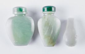 Drei Snuff Bottles, China, Qing-Dynastie