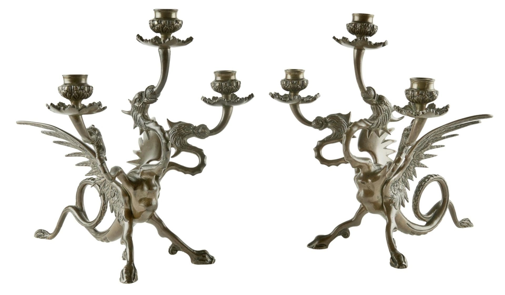 Paar figürliche Leuchter, Frankreich, 2. H. 19. Jh.
