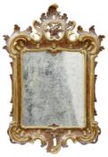 Kleiner Wandspiegel, Franken, um 1770