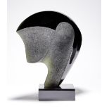 Vistosi, Luciano: Organische Glasskulptur auf Sockel
