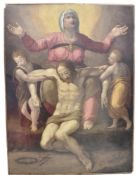 Venusti, Marcello: Pietà mit zwei Engeln