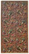 Cartapesta Paneel, Wohl Toskana, um 1600