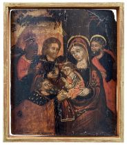 Anbetung des Jesuskindes durch die Heiligen Drei Könige, Veneto-kretische Schule des 16./17. Jahrhun