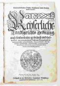 Kaiserliche Landgerichtsordnung, Würzburg, 1619