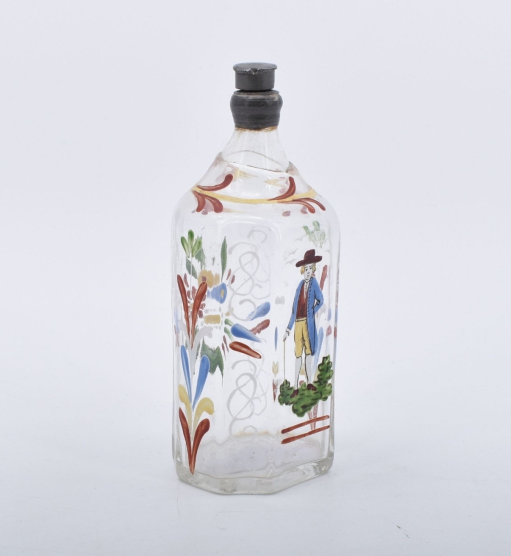 Schnapsflasche, 18. Jh. - Image 2 of 3