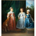 Dyck, Antonis van - meisterliche Kopie des 18. Jh. nach, Die drei ältesten Kinder von Charles I.