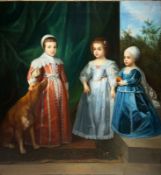 Dyck, Antonis van - meisterliche Kopie des 18. Jh. nach, Die drei ältesten Kinder von Charles I.