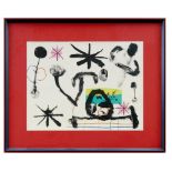 Miró, Joan: Tafel VI aus Album 19