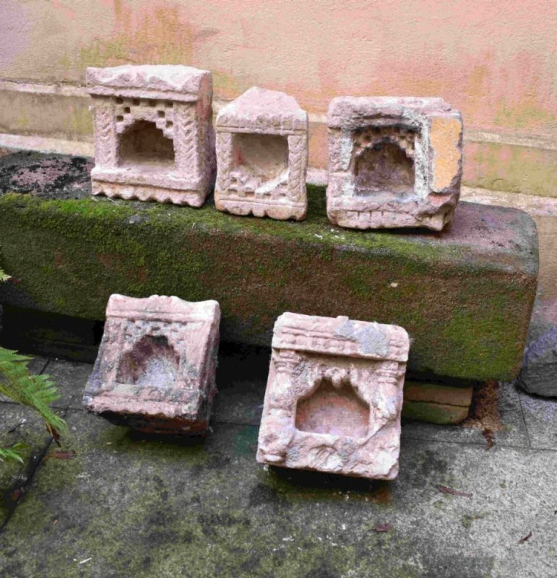 Fünf Wandnischen, Wohl Vorderasien, 15./16. Jh.