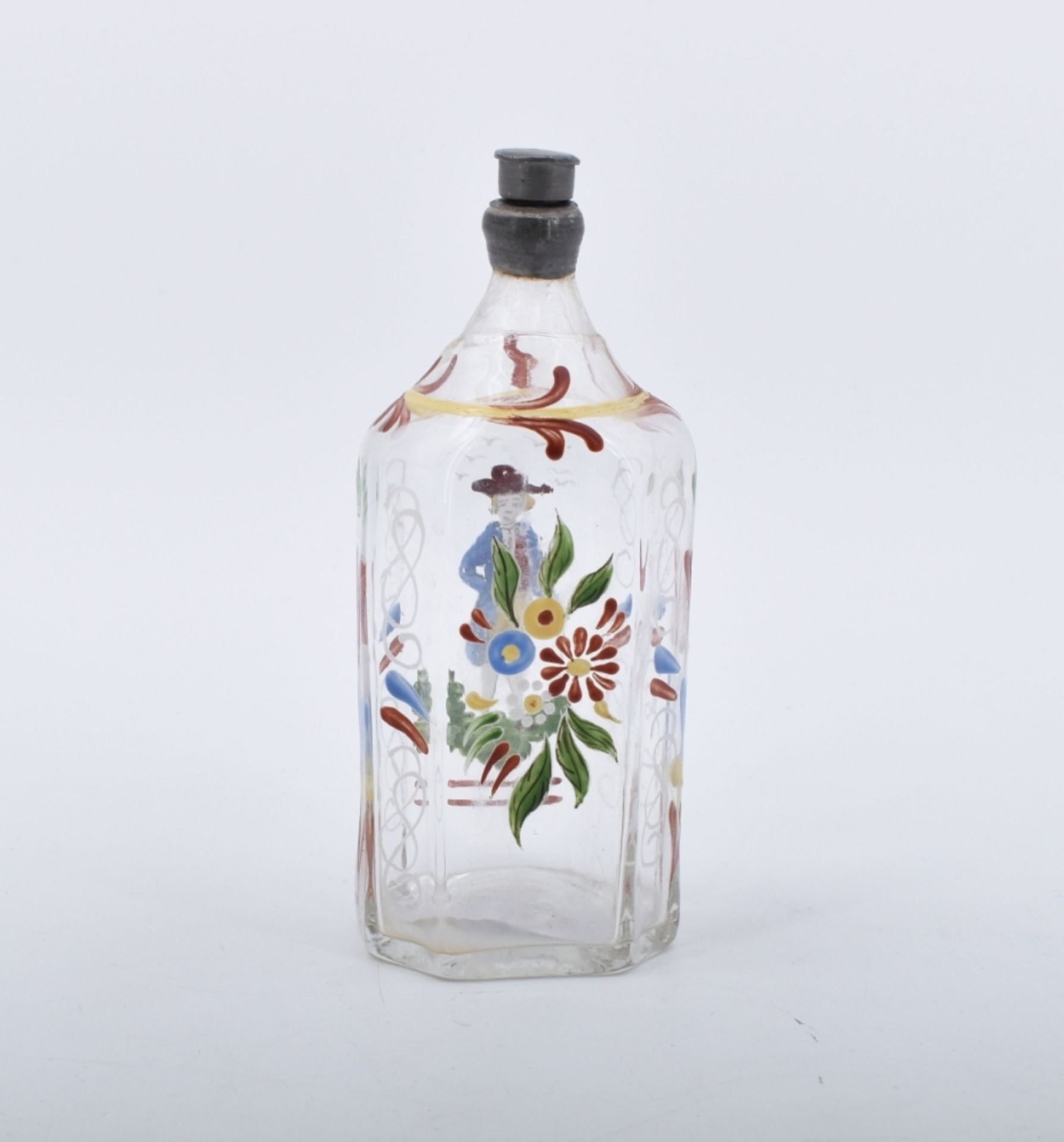 Schnapsflasche, 18. Jh. - Image 3 of 3
