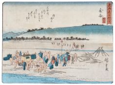 Utagawa (Ando) Hiroshige: Kanaya