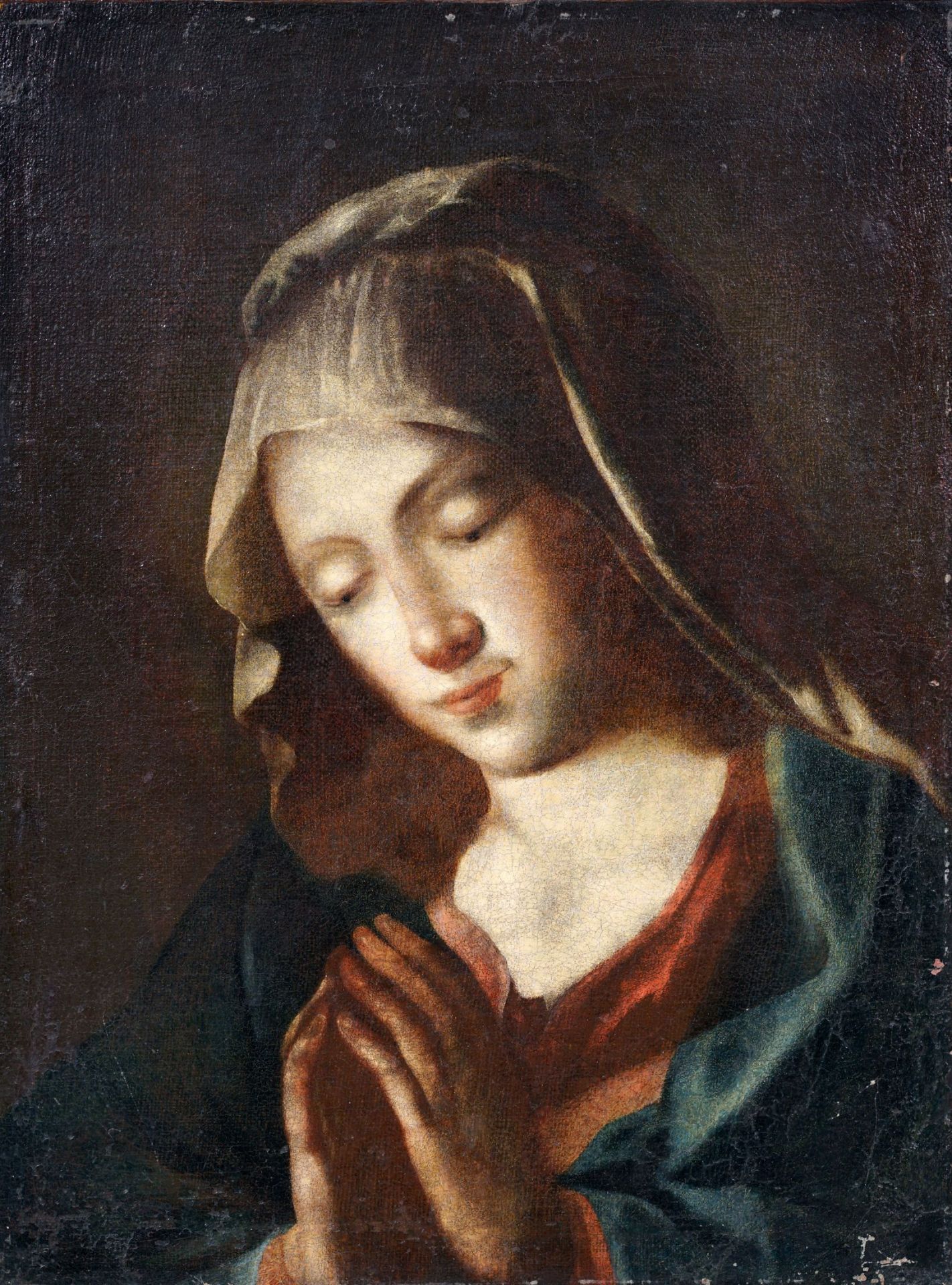 Giovanni Battista Salvi, genannt "Sassoferrato" (Kopie nach), Die Jungfrau im Gebet. Spätes 17. Jh.