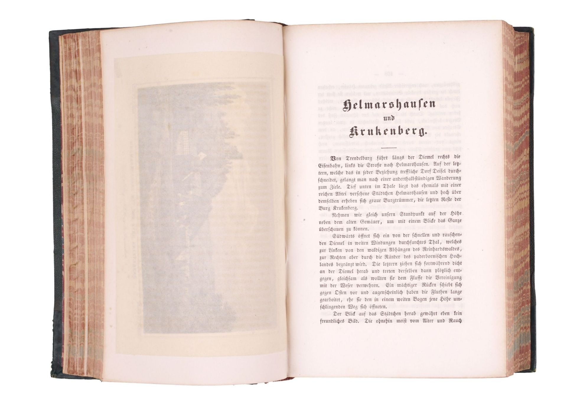 Das Kurfürstenthum Hessen in malerischen Original Ansichten. Gustav Georg Lange. Darmstadt. 1858. - Bild 16 aus 21