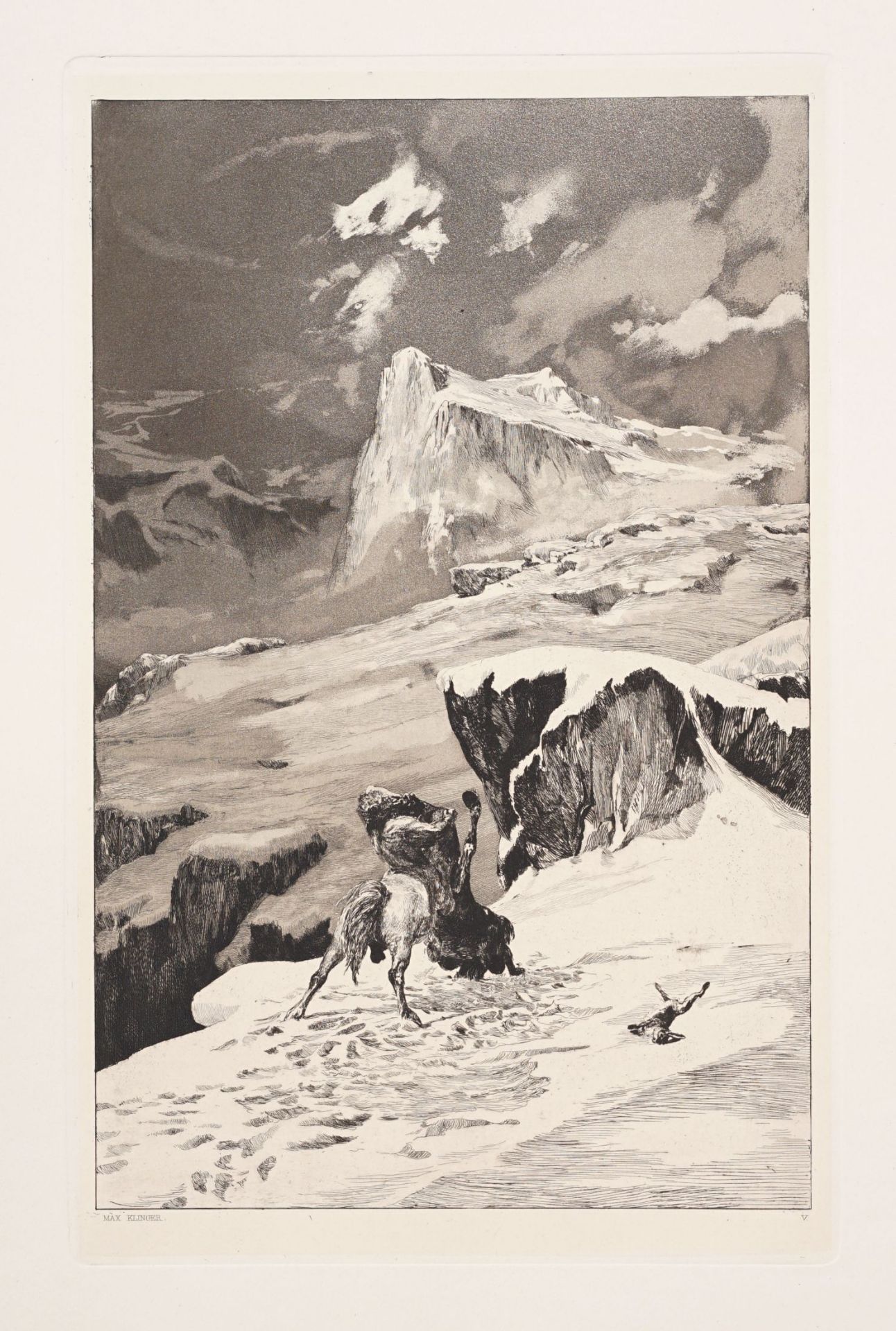 Max Klinger "Intermezzi" (Opus IV). 1881. - Image 5 of 12