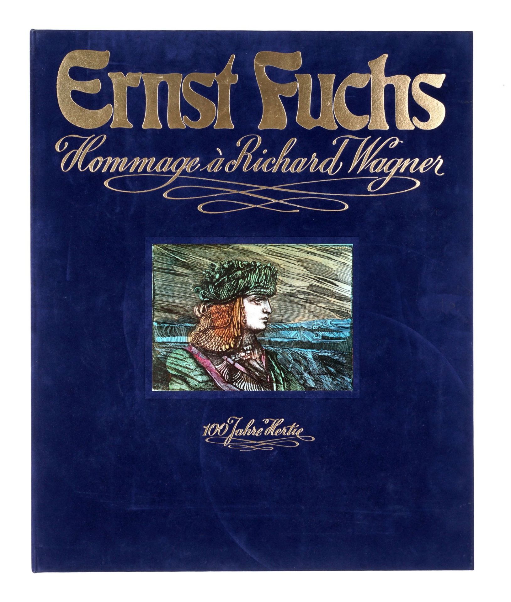 Ernst Fuchs "Hommage à Richard Wagner". 1985.