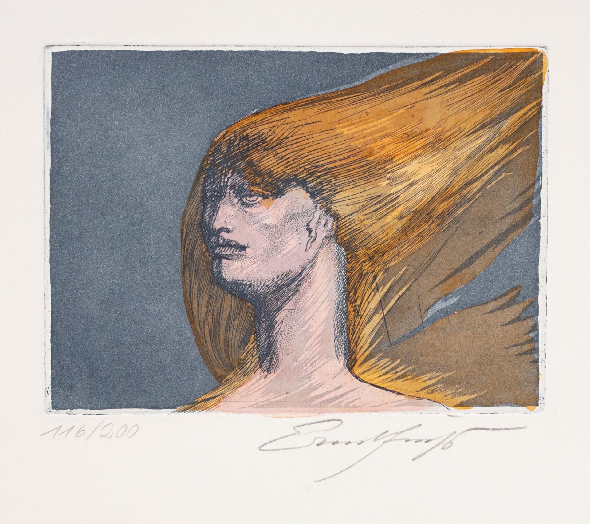 Ernst Fuchs "Hommage à Richard Wagner". 1985. - Image 7 of 7