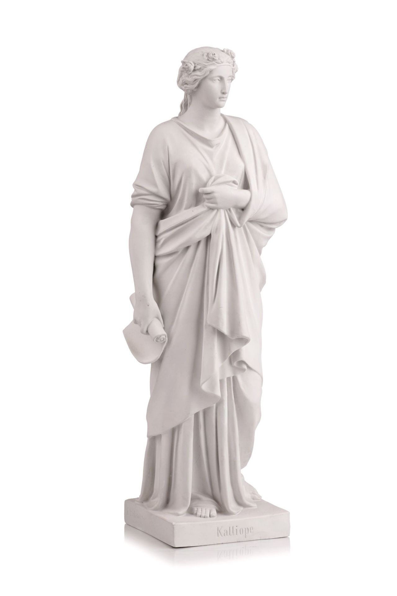 Kalliope. Ernst Julius Hähnel für Meissen. 1881.