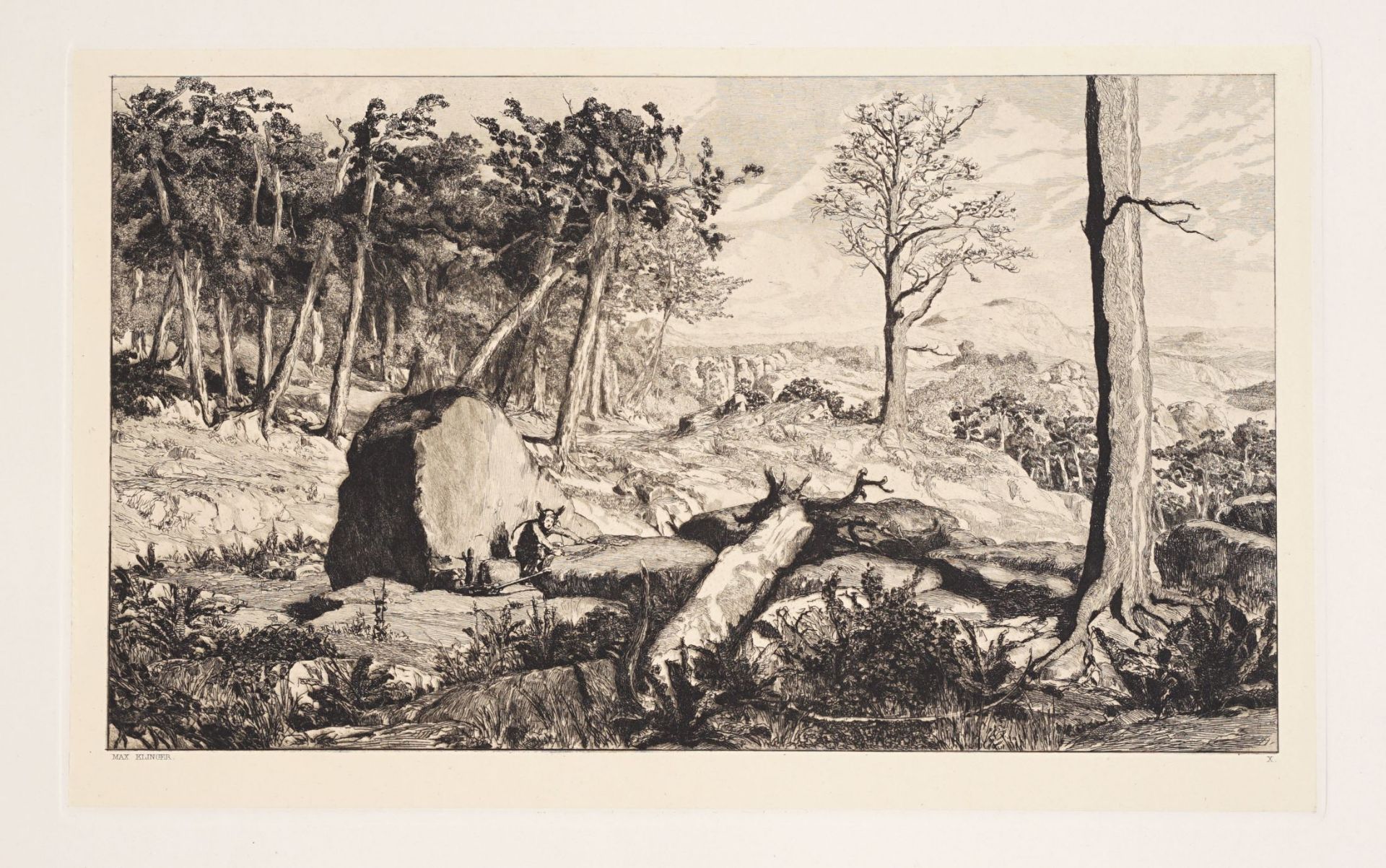 Max Klinger "Intermezzi" (Opus IV). 1881. - Image 10 of 12