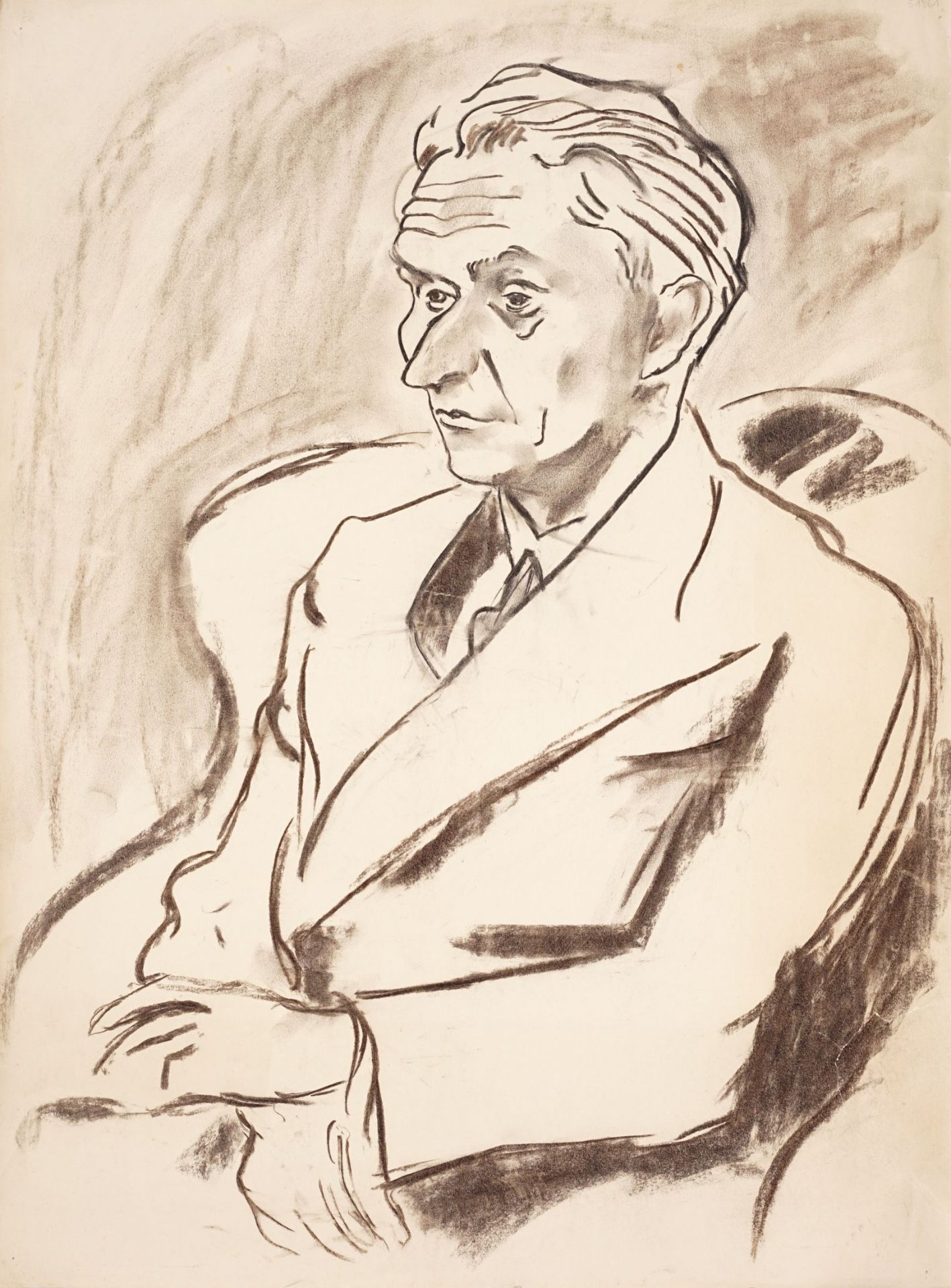 Carl Lohse, Bildnis Paul Ahnert. Späte 1930er Jahre.