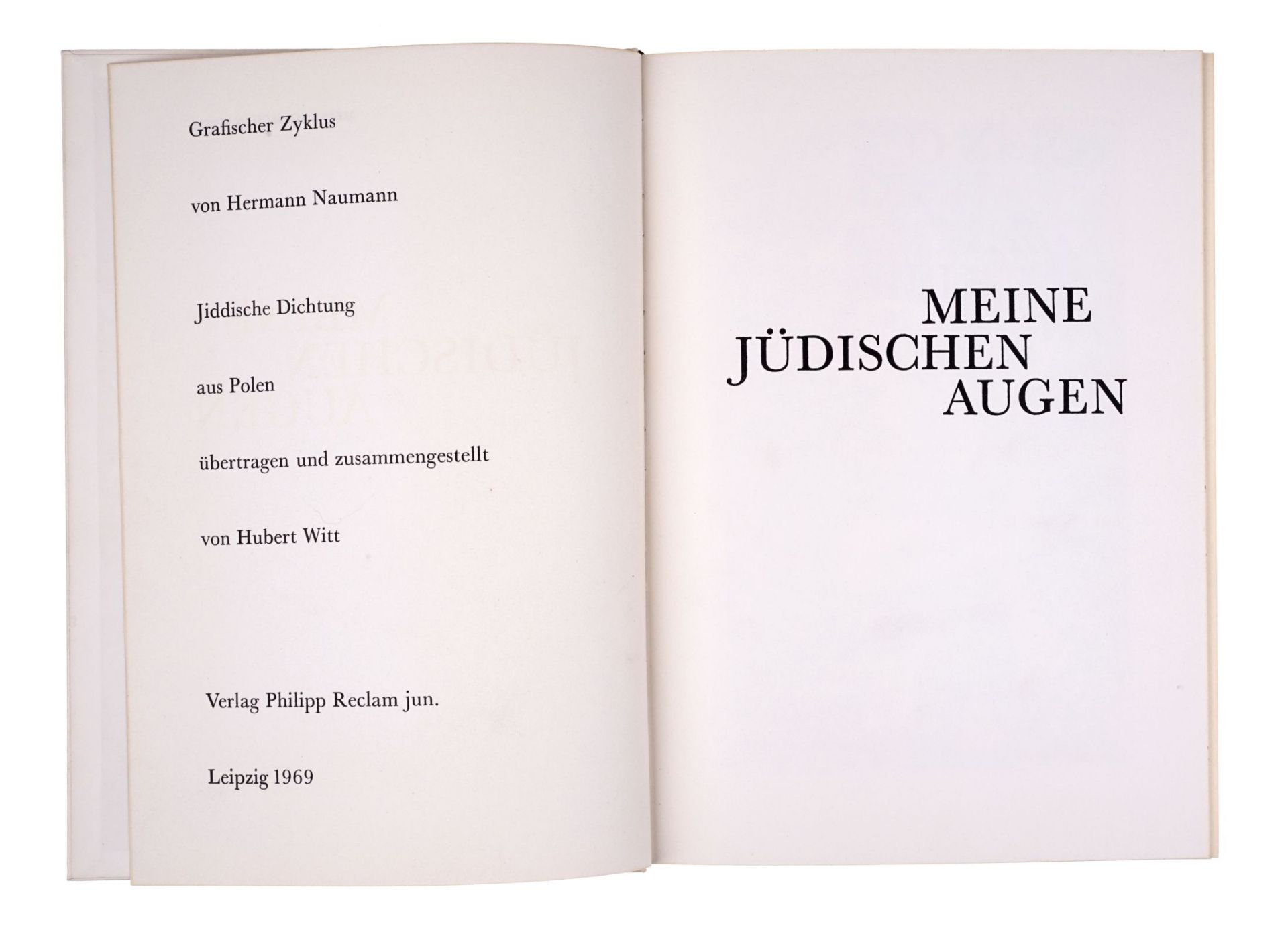 Hermann Naumann "Meine jüdischen Augen". 1966/1967. - Bild 2 aus 20