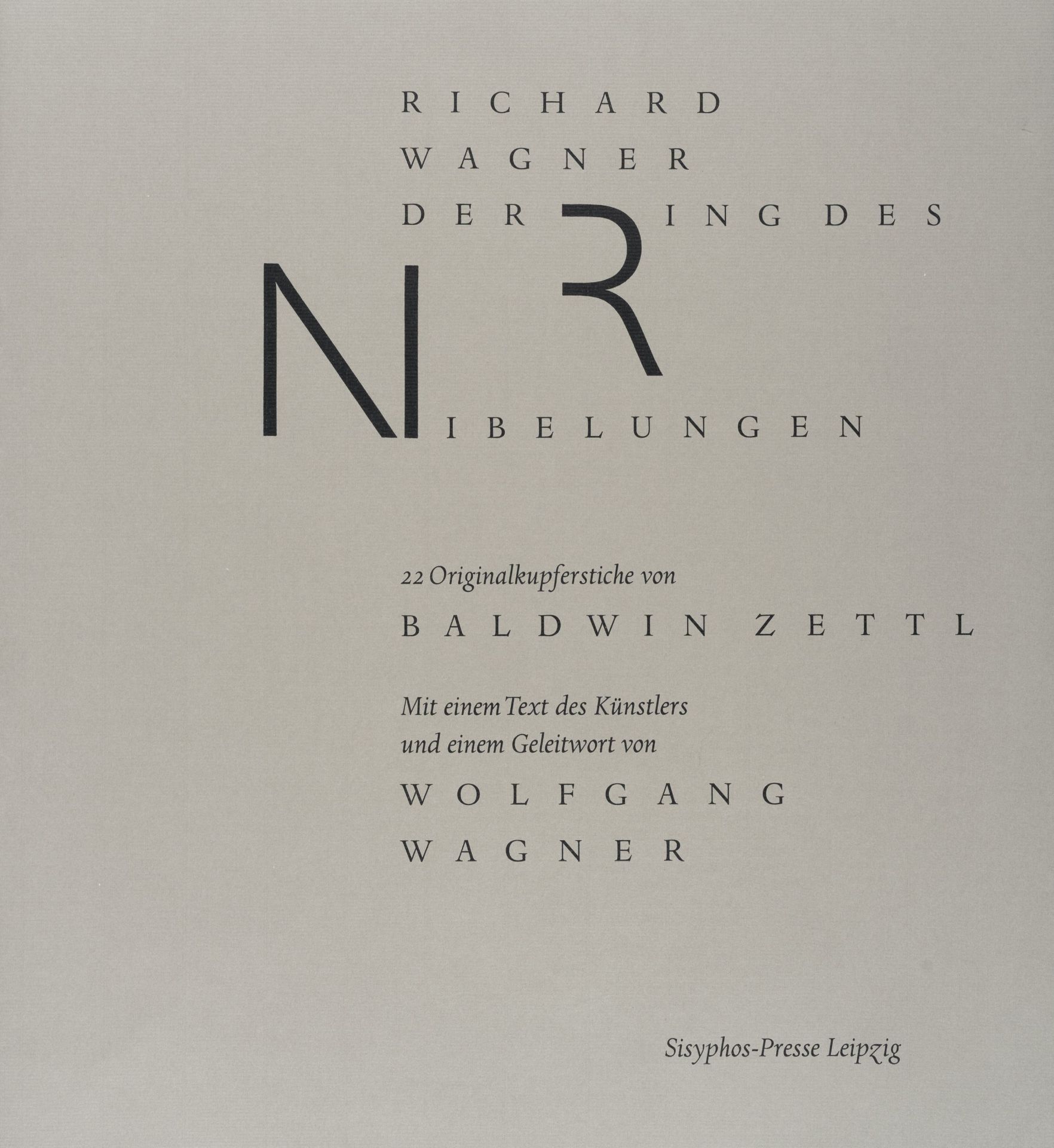 Baldwin Zettl "Der Ring des Nibelungen". 1991– 1998. - Image 2 of 26