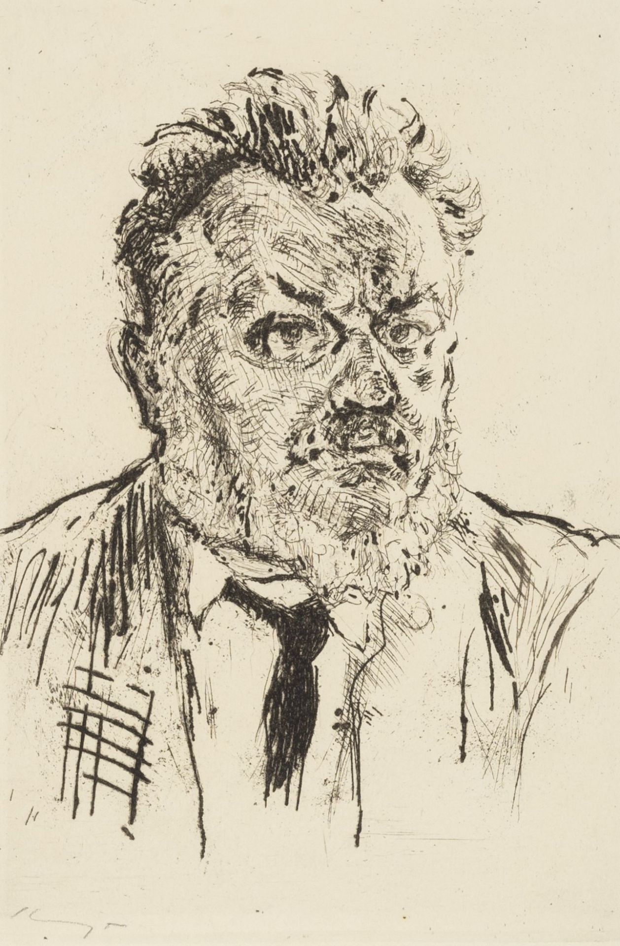 Max Slevogt "Selbstbildnis". 1923.