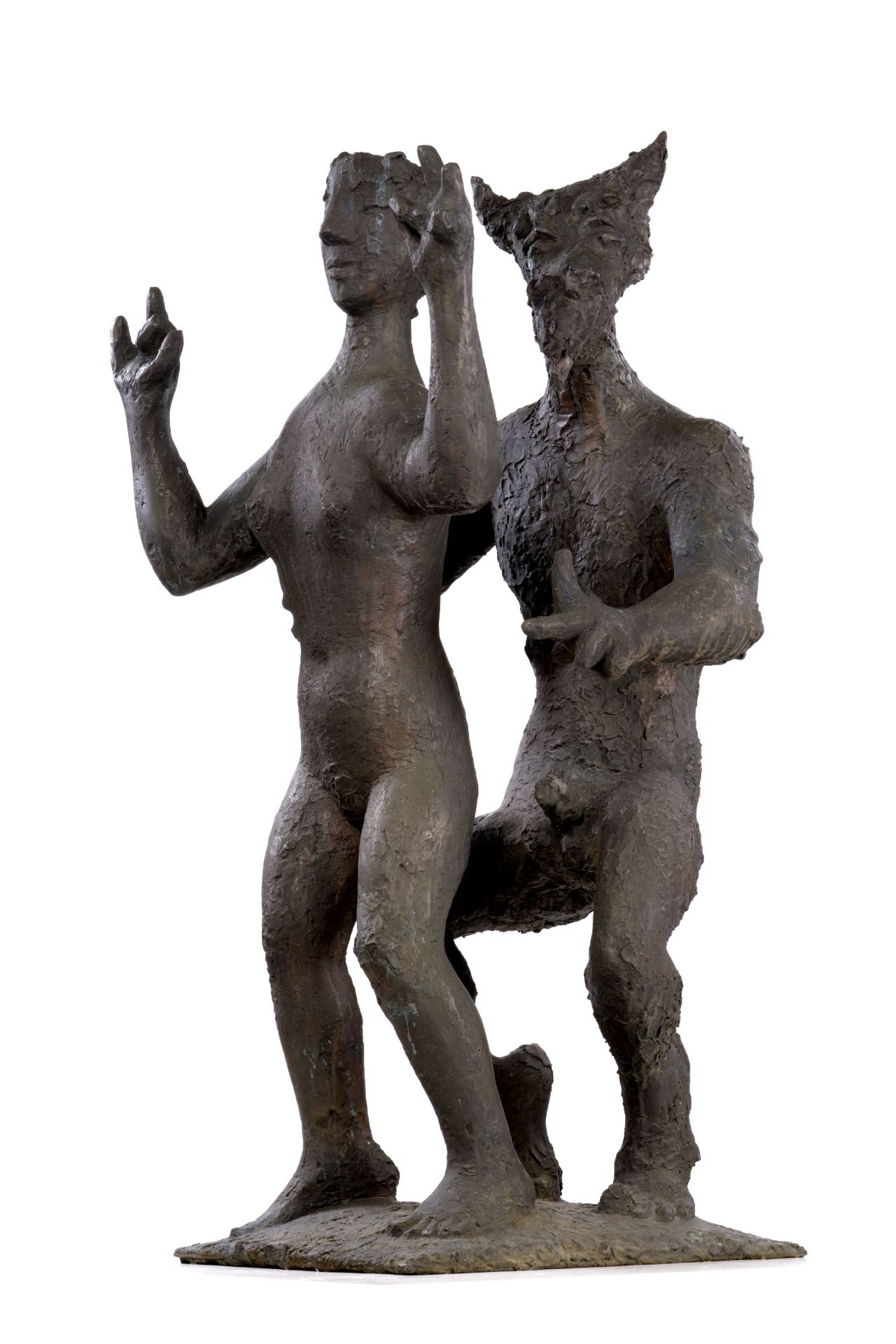 Frank Maasdorf "Syrinx und Pan". 1990er Jahre.