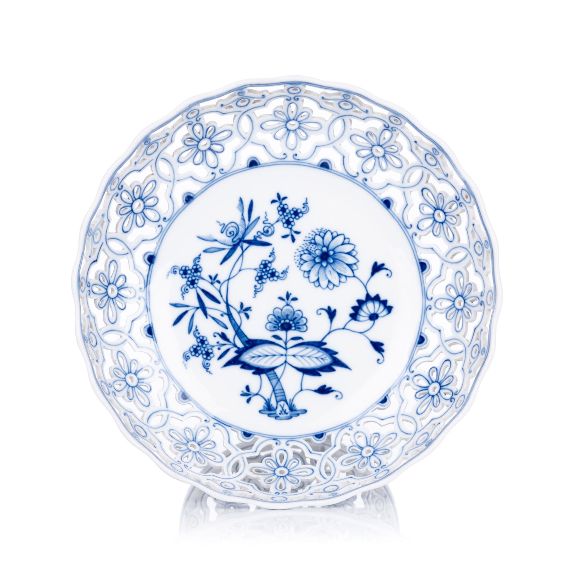 Tafelaufsatz "Zwiebelmuster". Meissen. 1850/60– 1923. - Image 3 of 3