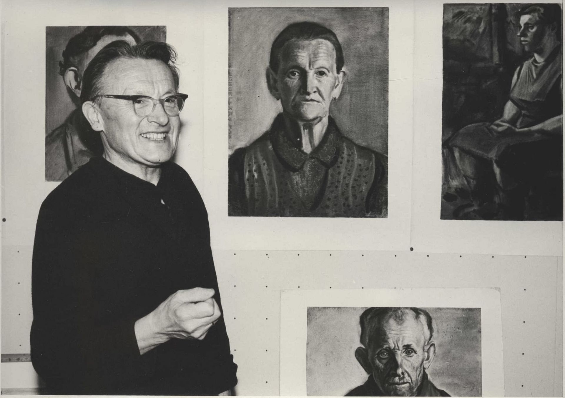 Curt Querner, Herbert Boswank, Siegfried Huth und Walter Zorn, u. a., Porträt-Fotografien von C... - Image 11 of 18