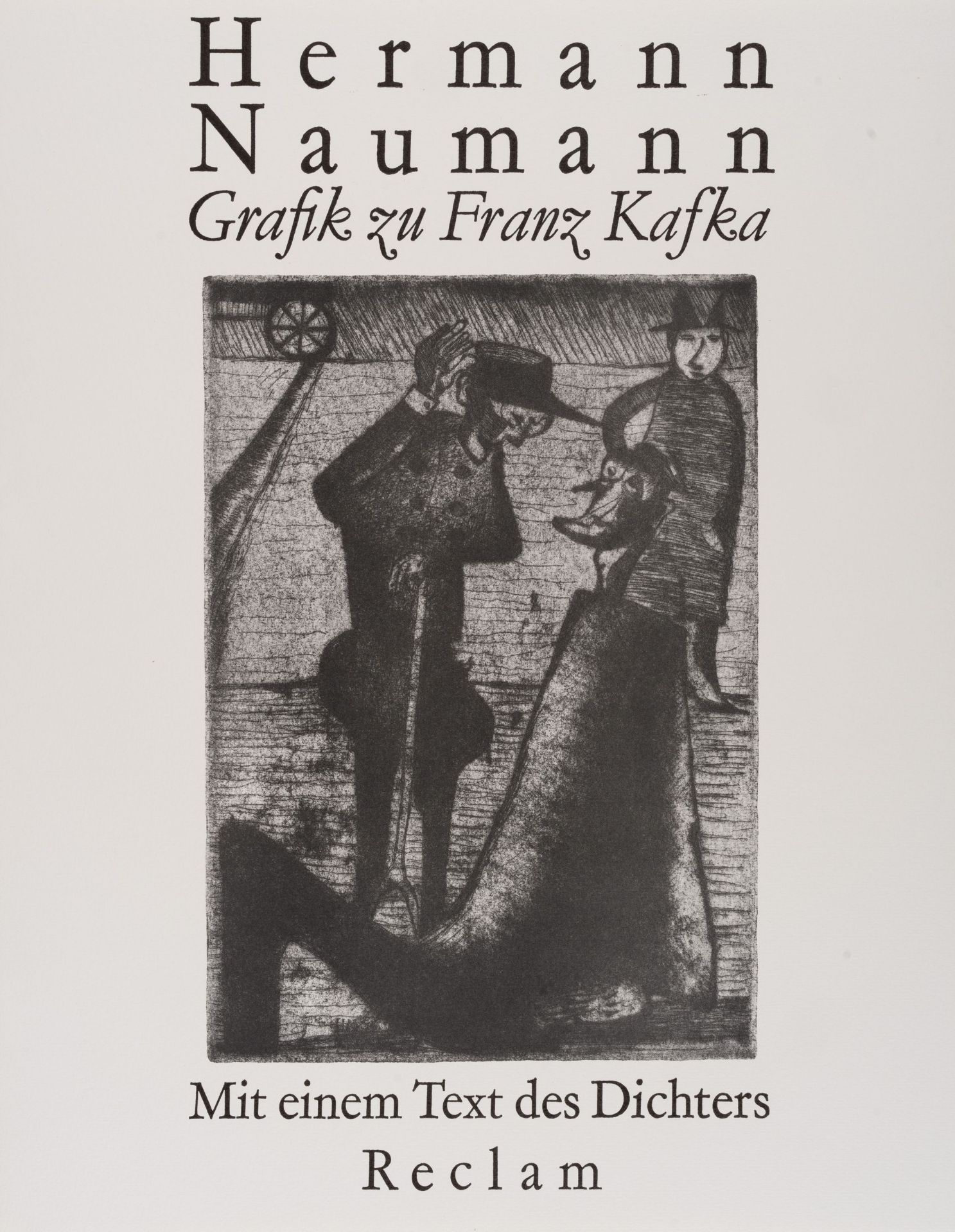 Hermann Naumann "Grafik zu Franz Kafka". 1950er Jahre.