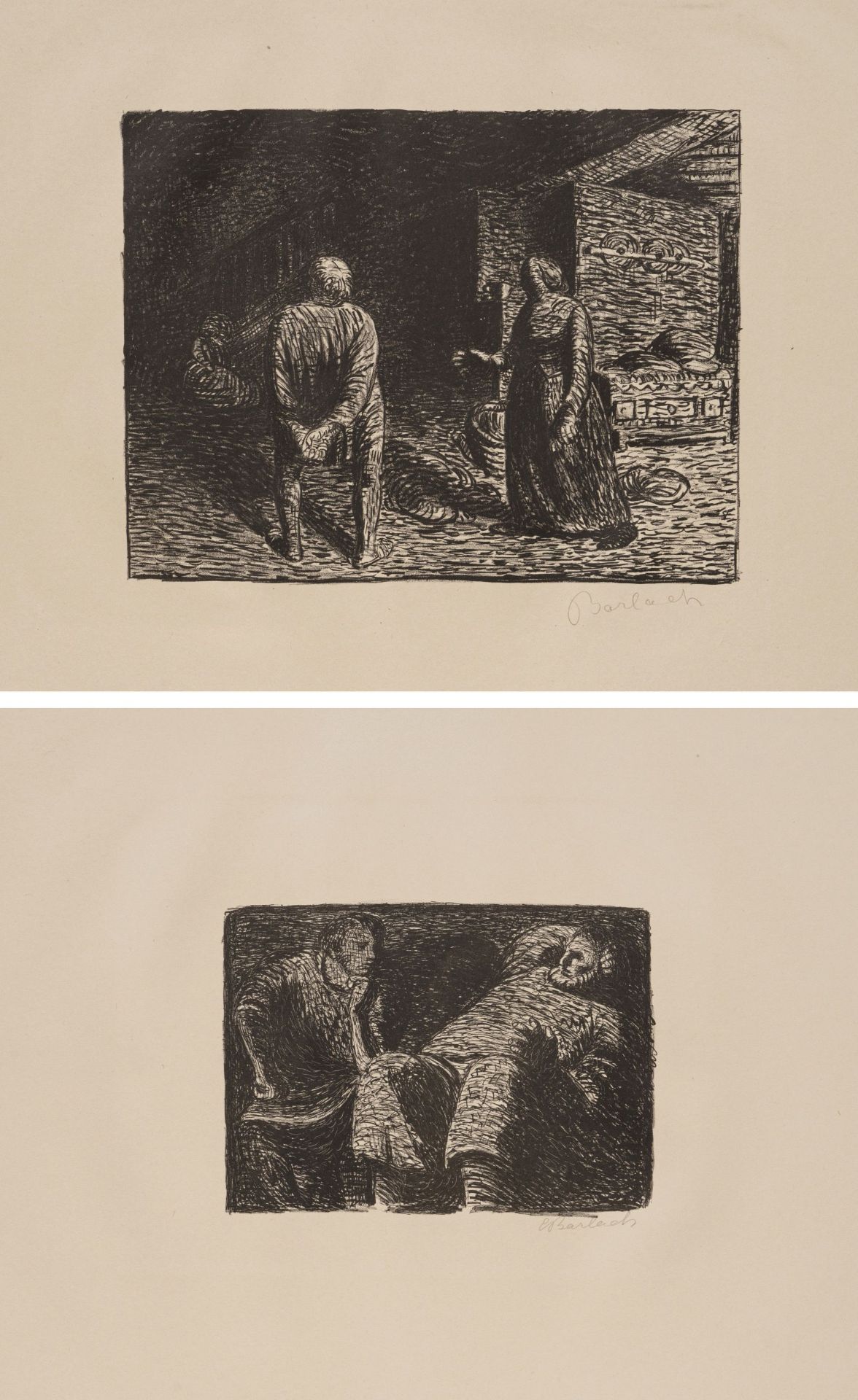 Ernst Barlach "Der tote Tag". 1912. - Image 5 of 15