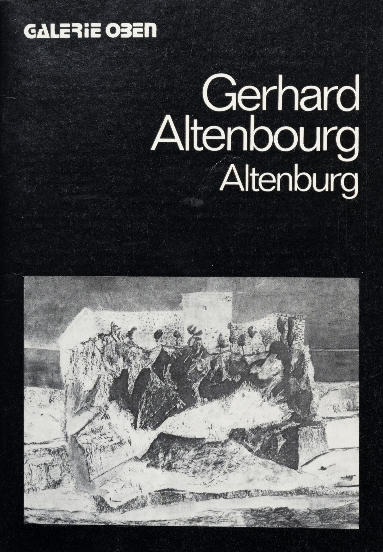 Gerhard Altenbourg "das milde i. IM MOOS-GEBIET". 1981. - Image 2 of 2