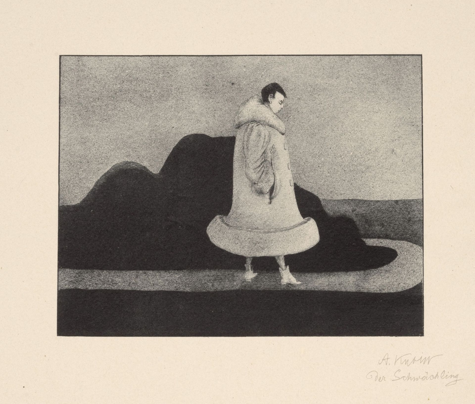 Alfred Kubin "Die Stunde der Geburt" / "Der Schwächling". 1903. - Image 2 of 2