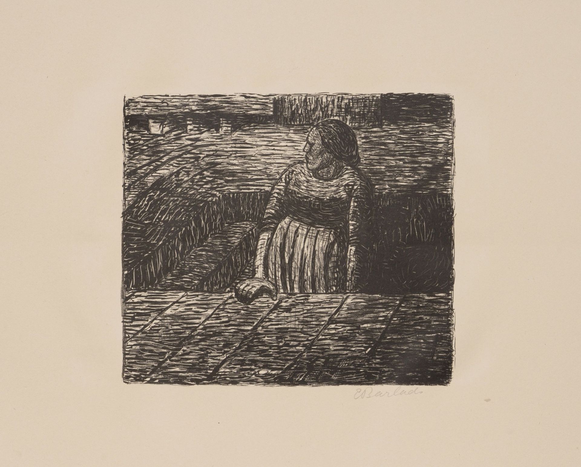 Ernst Barlach "Der tote Tag". 1912. - Image 2 of 15