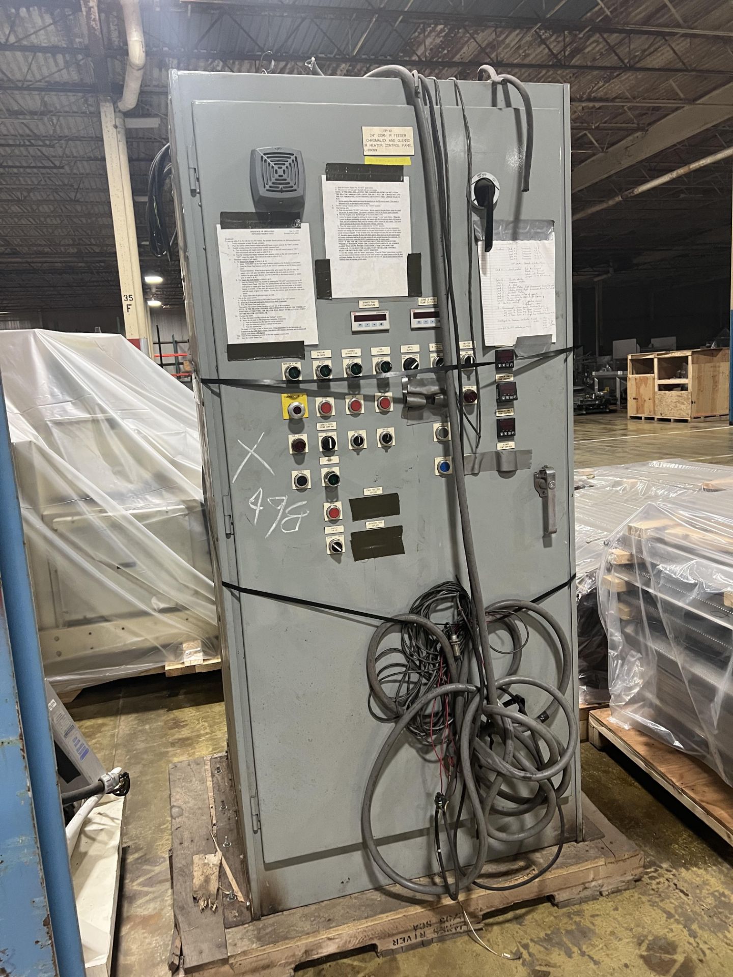 Carrier/Chromalox IR Feeders and Conveyor Units wirt Control Panel, Rigging/Loading Fee: $900 - Image 14 of 16