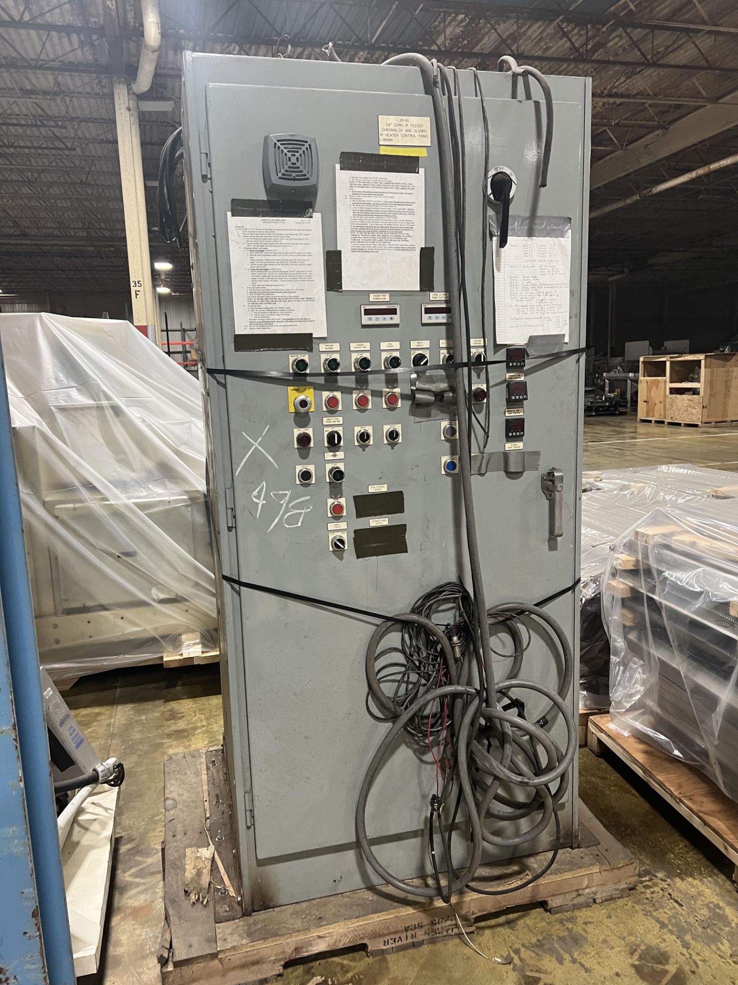 Carrier/Chromalox IR Feeders and Conveyor Units wirt Control Panel, Rigging/Loading Fee: $900 - Image 15 of 16