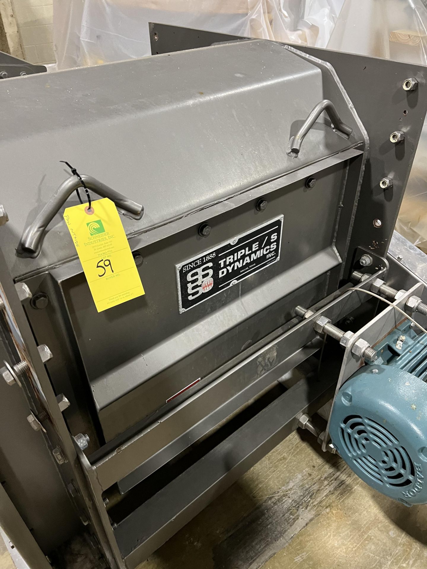 Triple S Slipstick Conveyor And Drive Model HDC10 3 LH, Rigging/Loading Fee: $225 - Image 3 of 8
