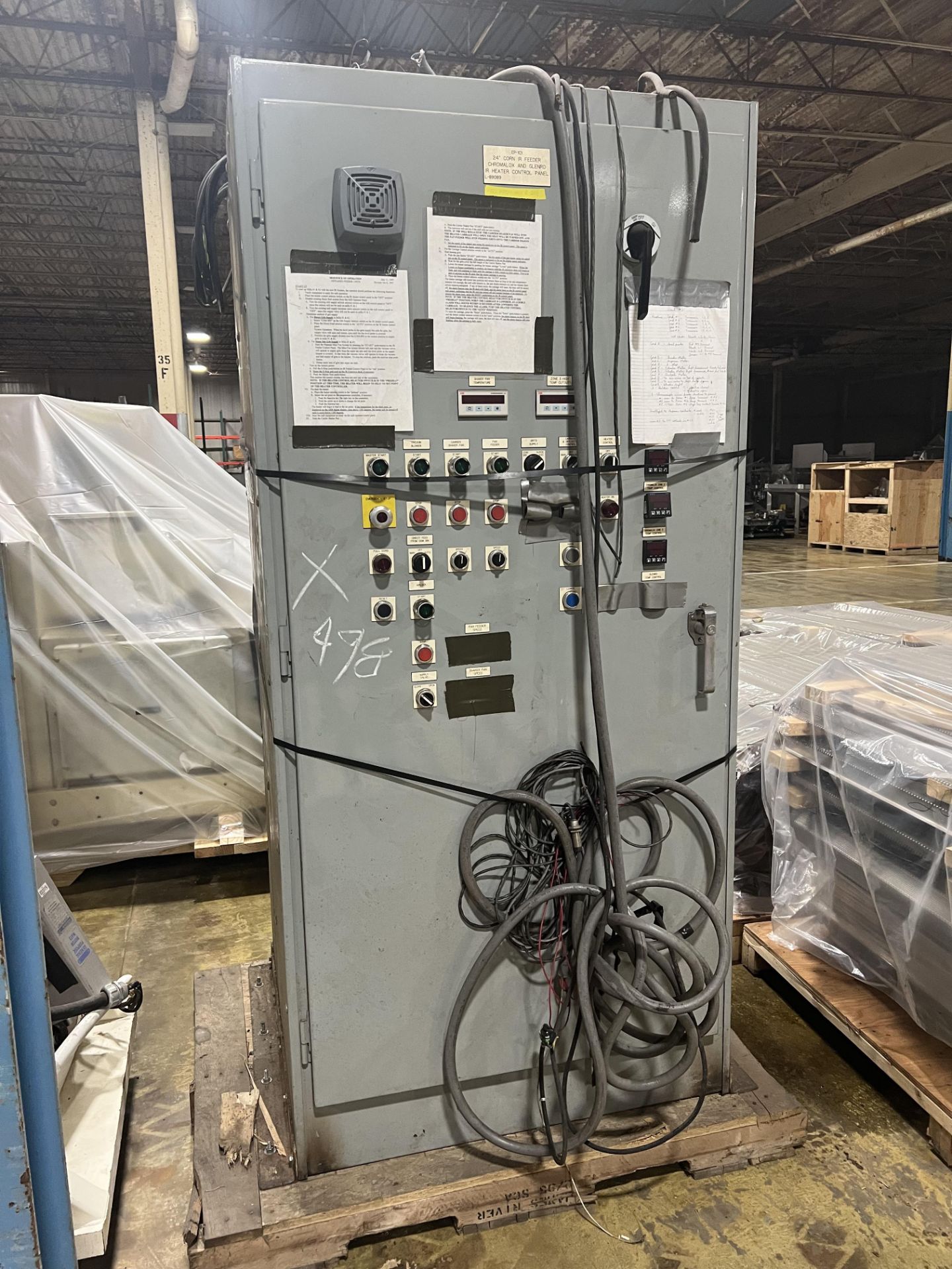 Carrier/Chromalox IR Feeders and Conveyor Units wirt Control Panel, Rigging/Loading Fee: $900 - Image 16 of 16