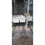 Shallow Tubs on a wheeled platform (Qty. 8), 38" x 2' x 4'