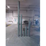 Assorted Lengths of 6" Solid Pipe