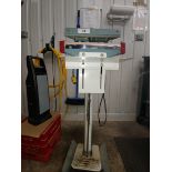 Impulse Heat Sealer w Foot Pedal - Uline, Model #KF300F, 110V